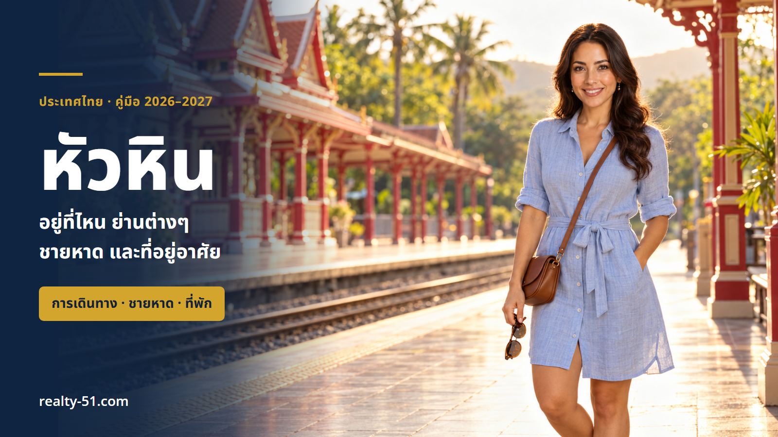 หัวหิน 2026–2027: อยู่ที่ไหน ย่าน ชายหาด และที่อยู่อาศัย