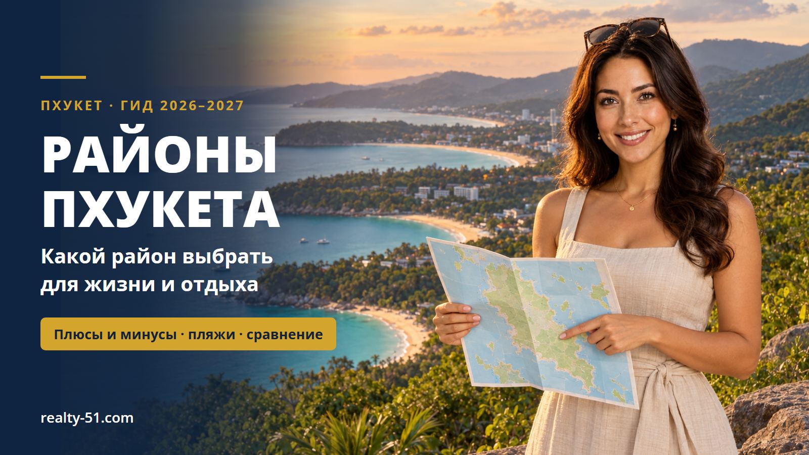 Районы Пхукета 2026–2027: какой район выбрать для жизни и отдыха