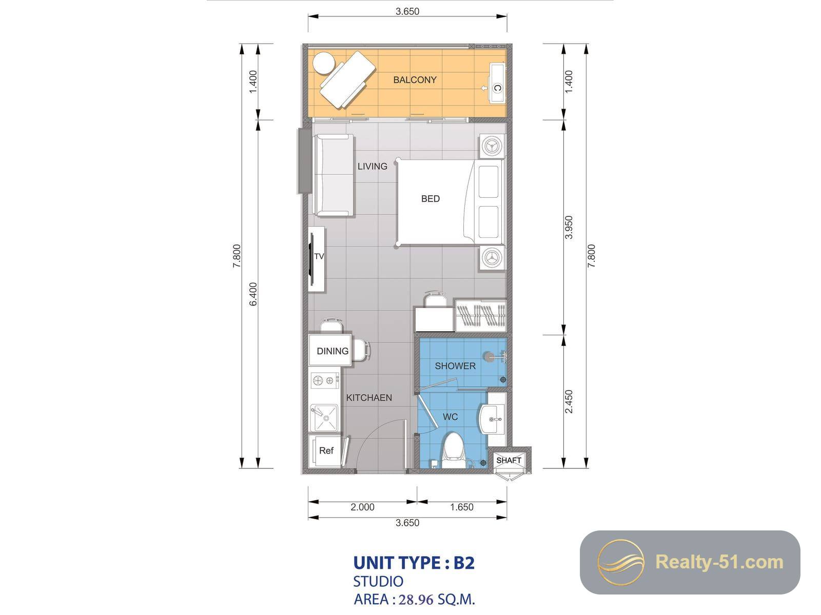 Whale Marina Condominium — Grundriss 24
