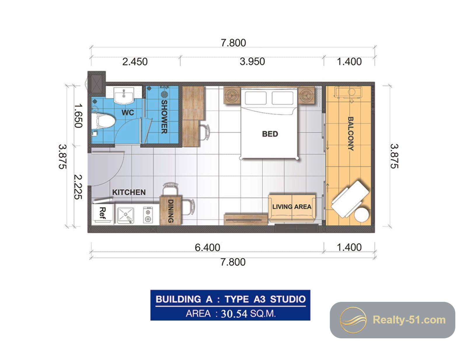 Whale Marina Condominium — Grundriss 12