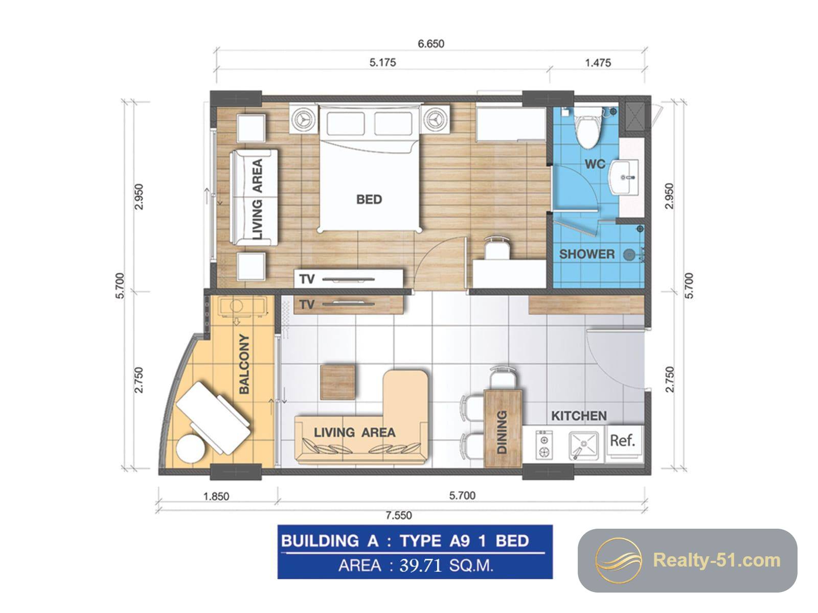 Whale Marina Condominium — Grundriss 18