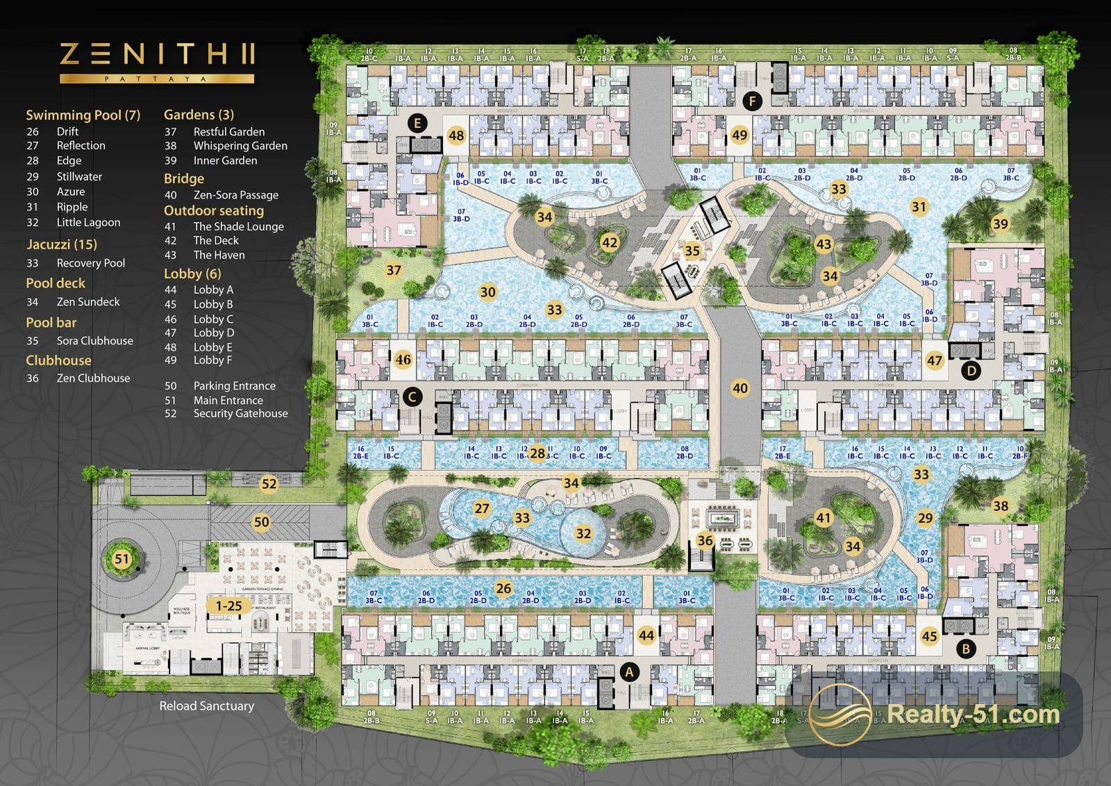 Zenith 2 Pattaya — Grundriss 11