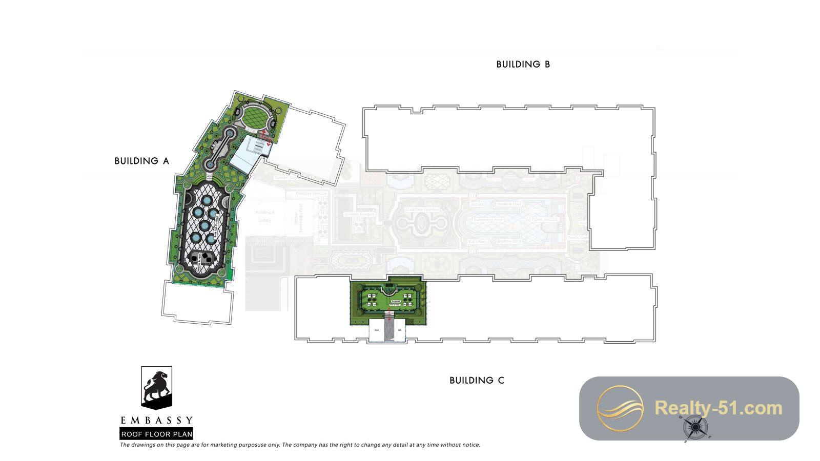 Embassy Condominium Pattaya — floor plan 24