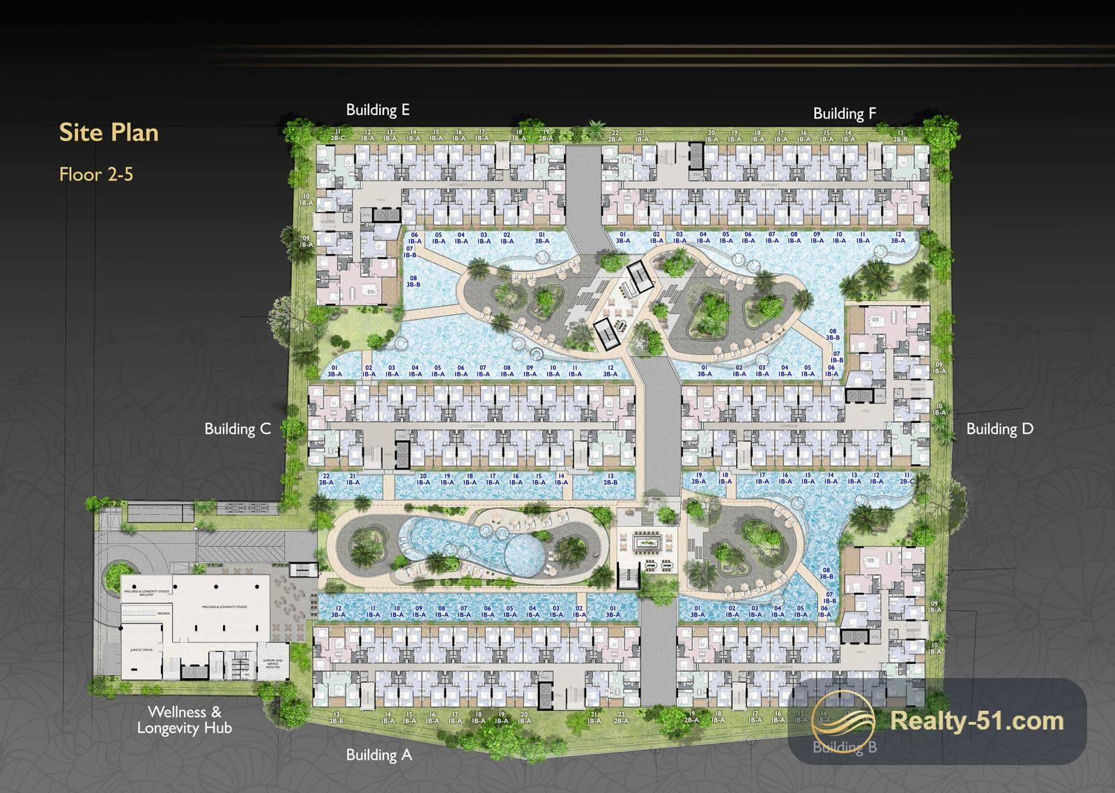 Zenith 2 Pattaya — Grundriss 14