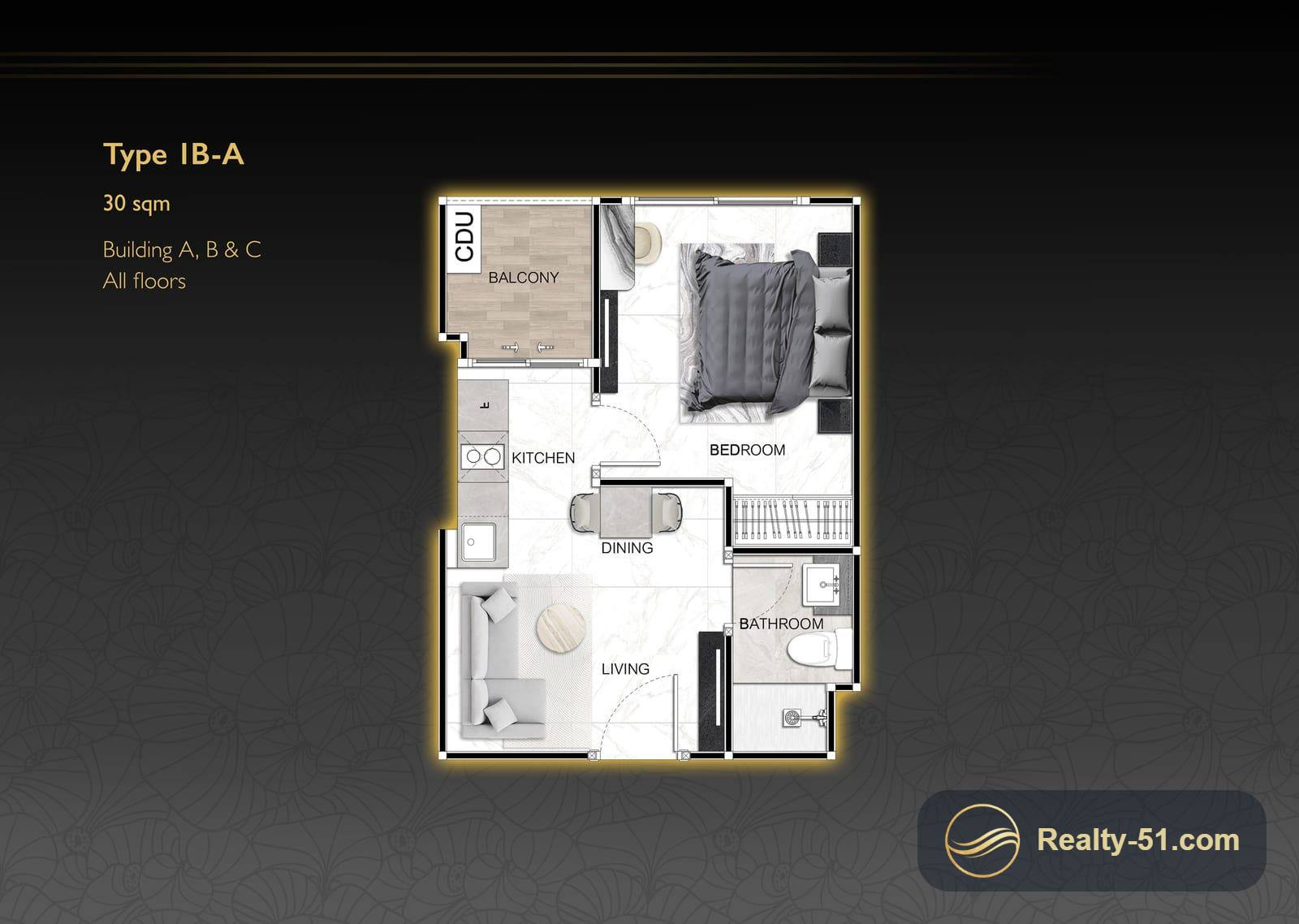 Zenith Pattaya — Grundriss 9