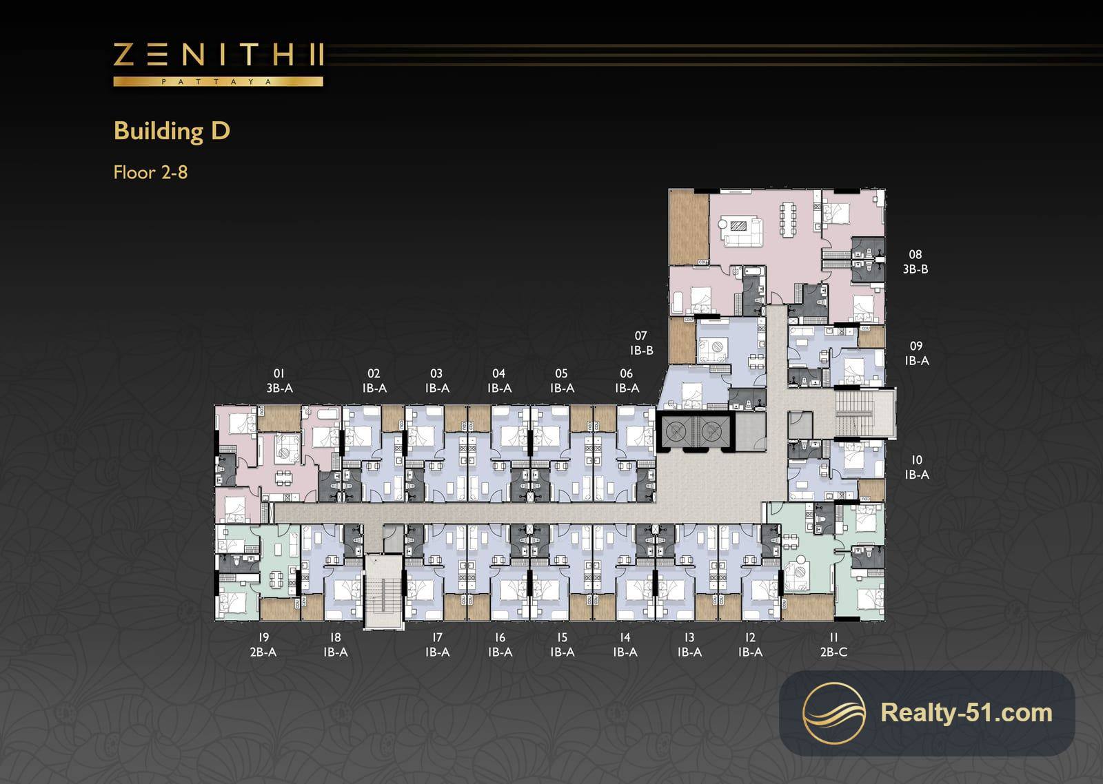 Zenith 2 Pattaya — Grundriss 10