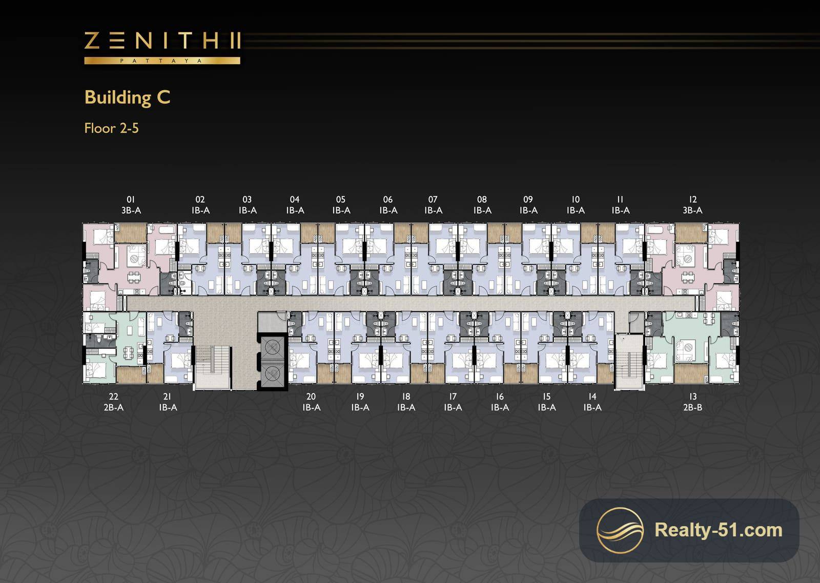 Zenith 2 Pattaya — Grundriss 7