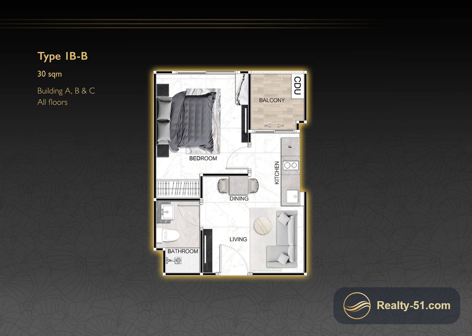 Zenith Pattaya — Grundriss 11