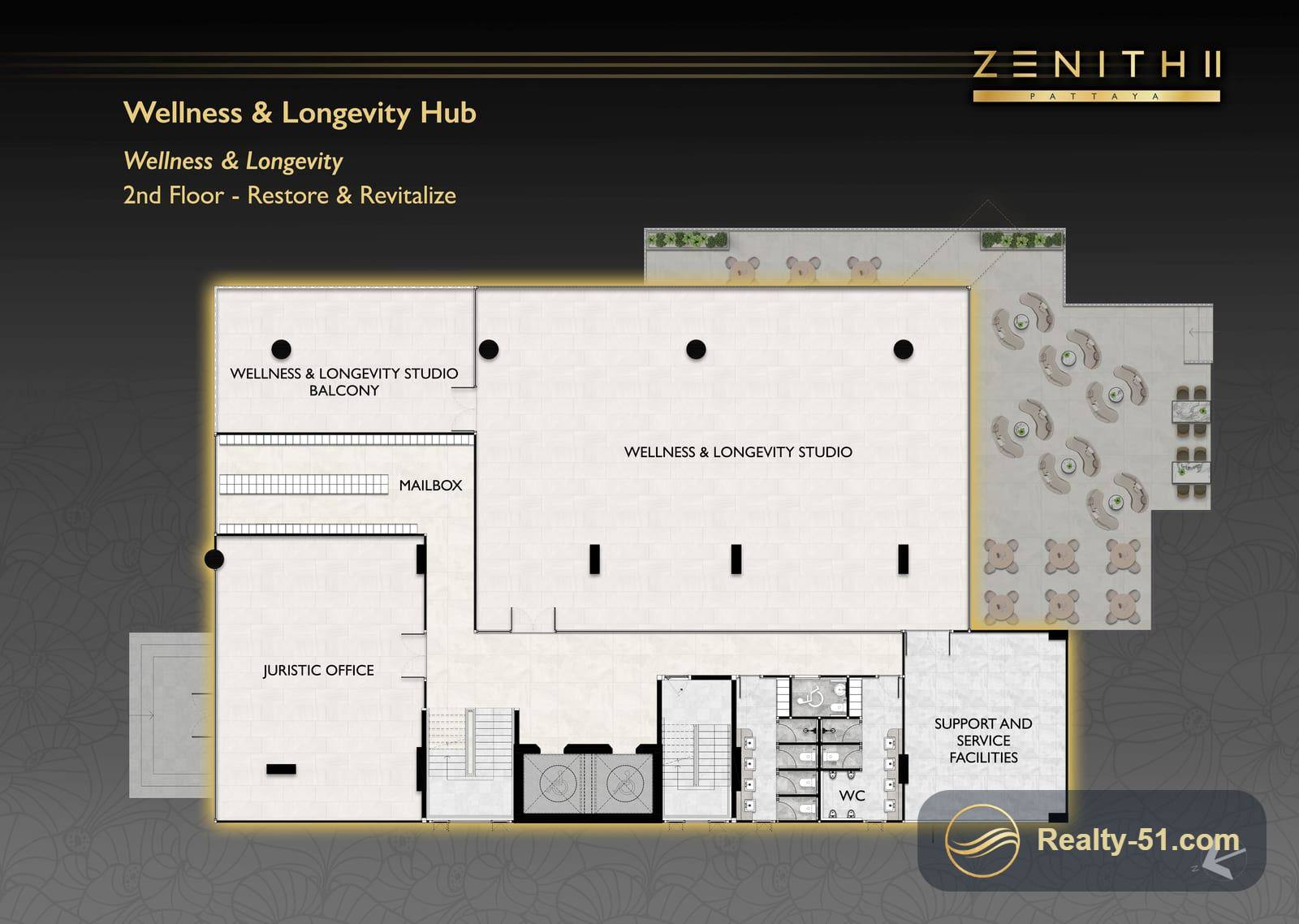 Zenith 2 Pattaya — Grundriss 17