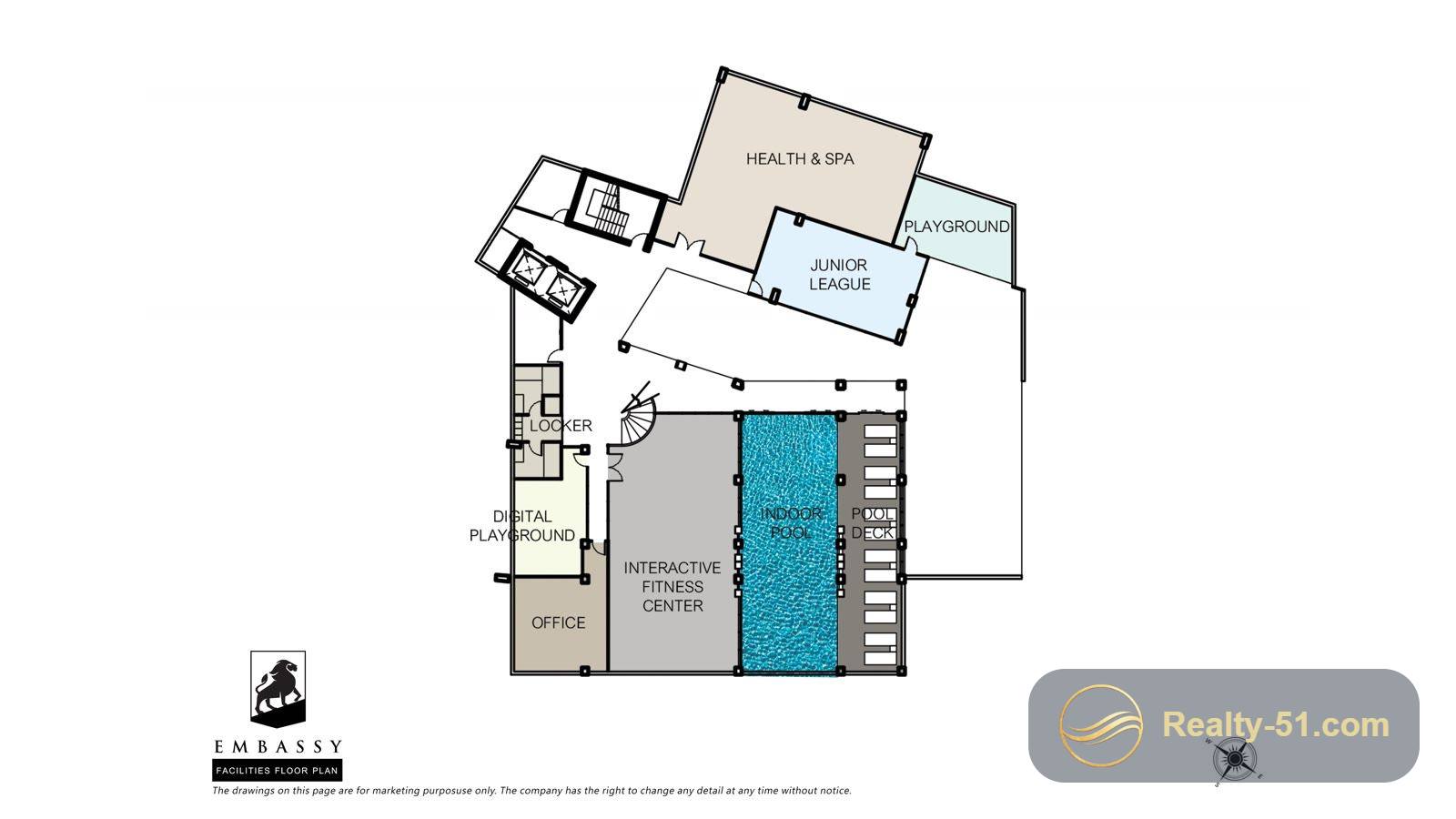 Embassy Condominium Pattaya — floor plan 13