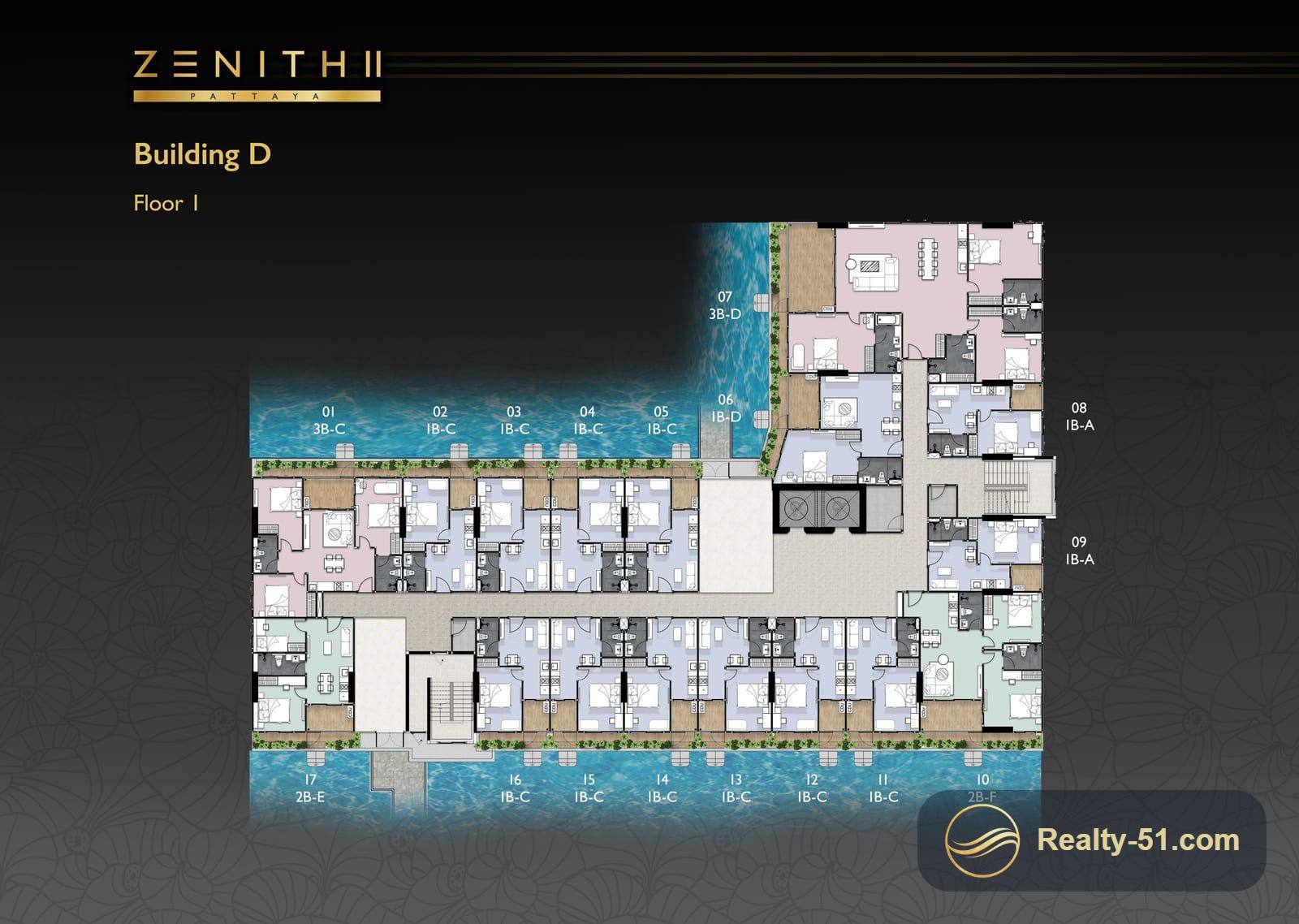 Zenith 2 Pattaya — Grundriss 9