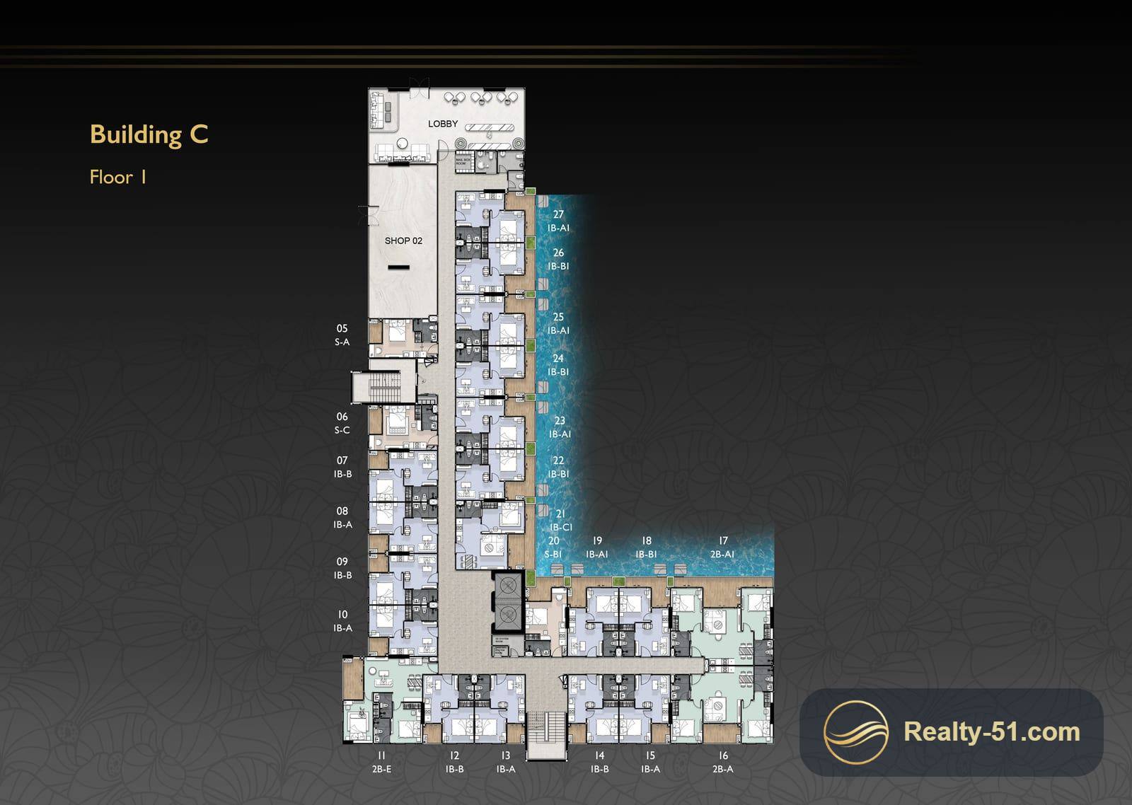 Zenith Pattaya — Grundriss 5
