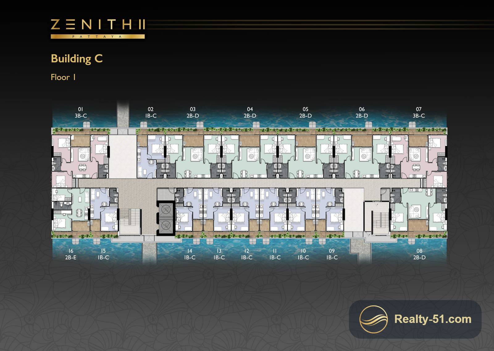 Zenith 2 Pattaya — Grundriss 6