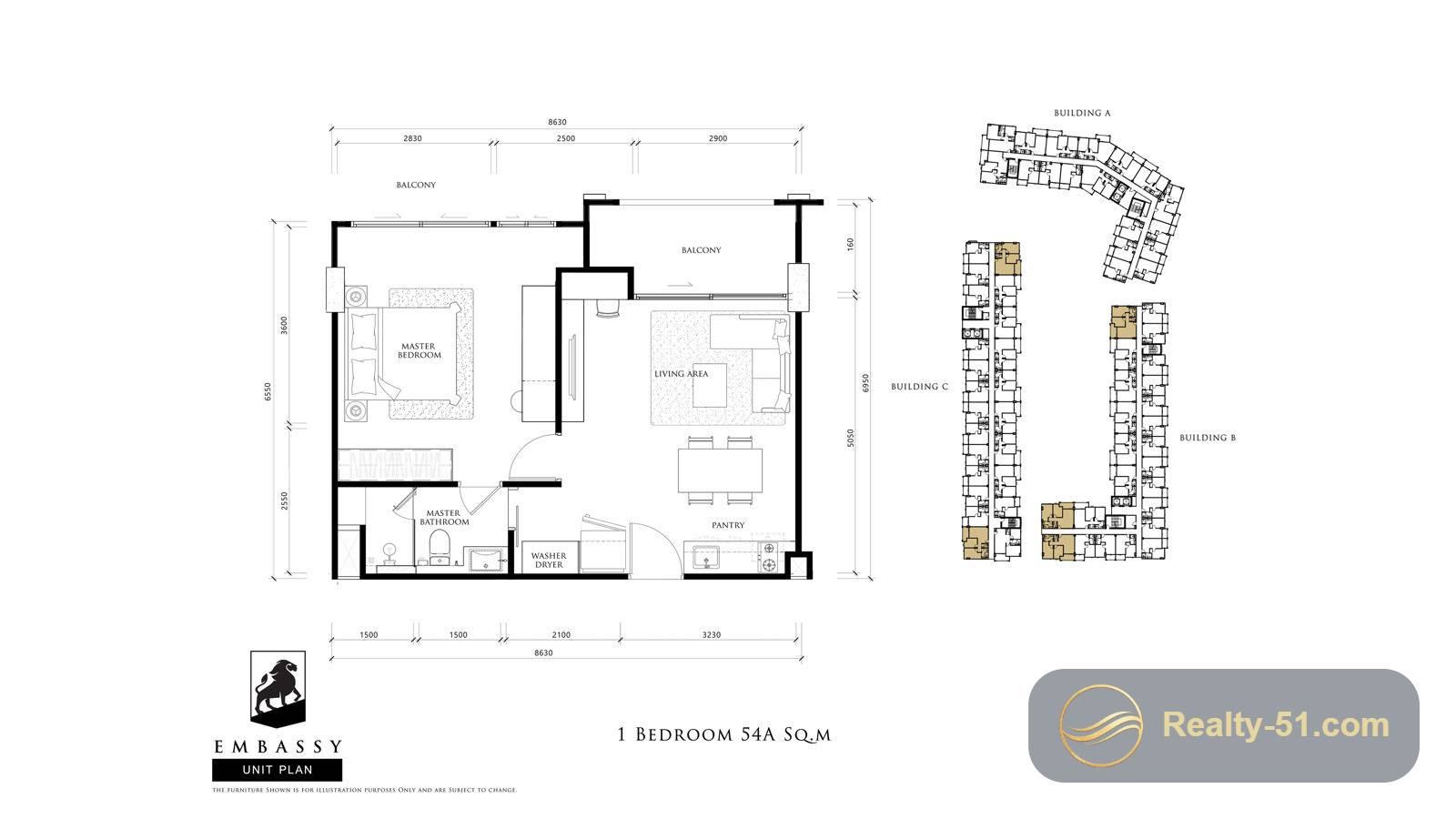 Embassy Condominium Pattaya — floor plan 11
