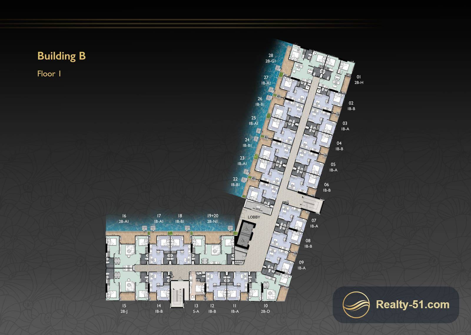 Zenith Pattaya — Grundriss 3