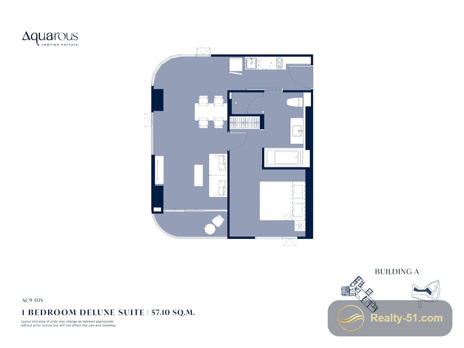 Aquarous Jomtien — floor plan 24