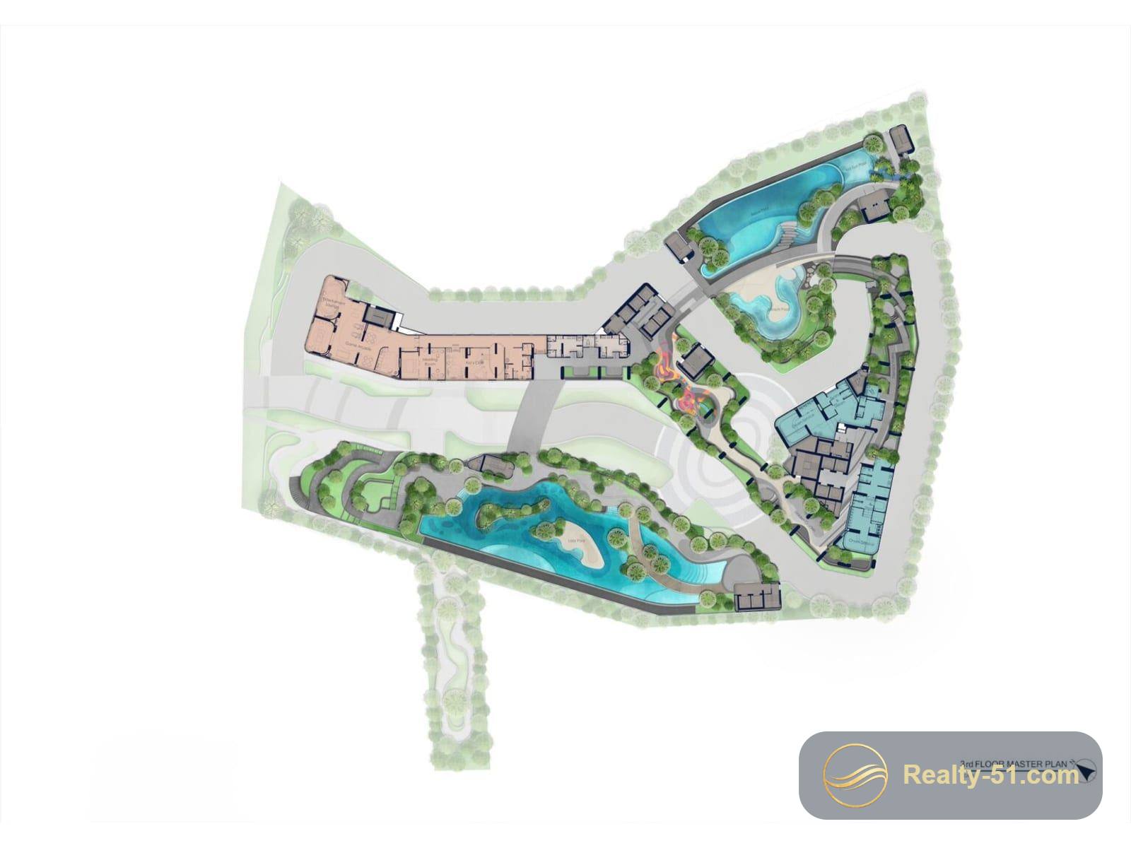 Aquarous Jomtien — floor plan 2