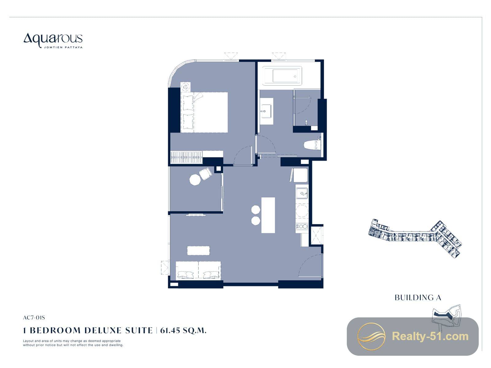 Aquarous Jomtien — floor plan 20