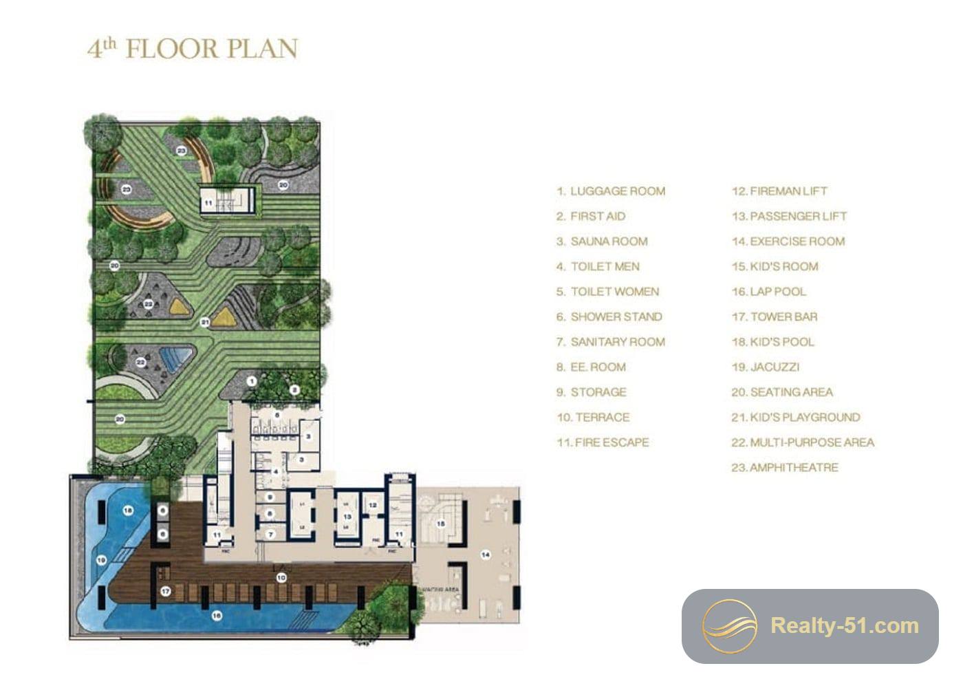Panora Pattaya — Grundriss 1