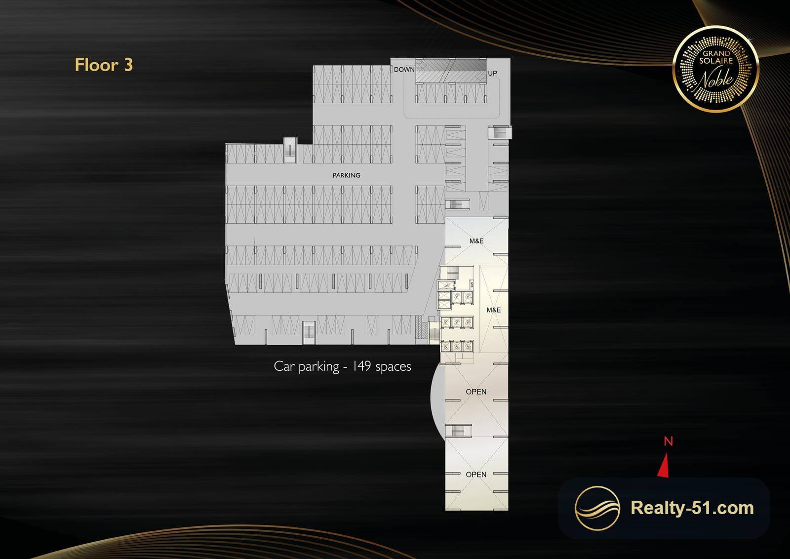 Grand Solaire Noble Pattaya — Grundriss 4