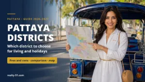 Pattaya Districts 2026–2027: Where to Live and Holiday