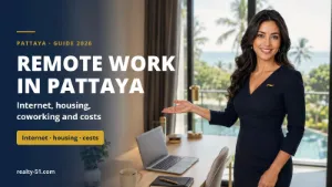 Remote Work in Pattaya: Internet, Housing, Coworking, Costs