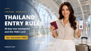 Thailand Entry Rules 2026: 30-Day Visa Exemption and TDAC Guide