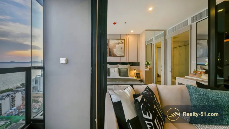 Sea View 1-Bedroom 37 m² in The Panora Pattaya — 2