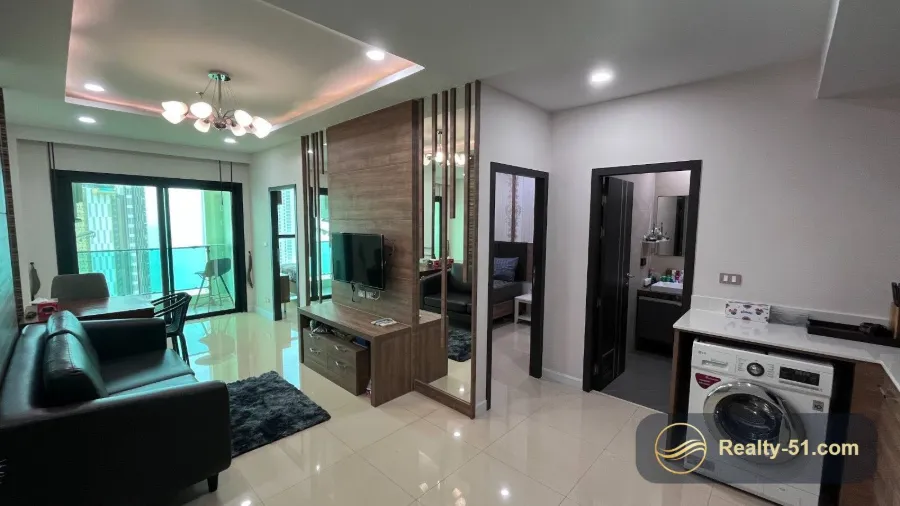 2 спальни 52 м², вид на море, Freehold — Dusit Grand Condo View — 2