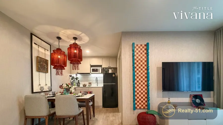 1 ห้องนอน Plus 51 ตร.ม. ใน The Title Vivana — 3