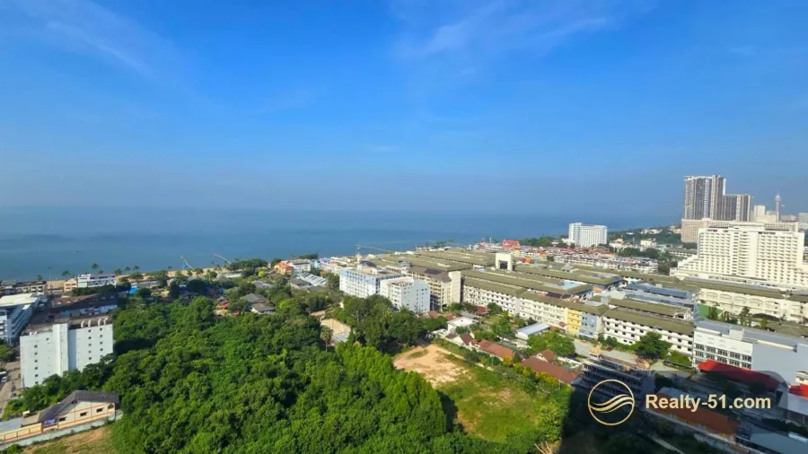 Студия 28 м² с видом на море, 27 этаж — The Riviera Jomtien — 3