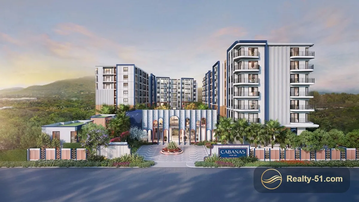 Studio 26 m² near the Beach in Cabanas Hua Hin