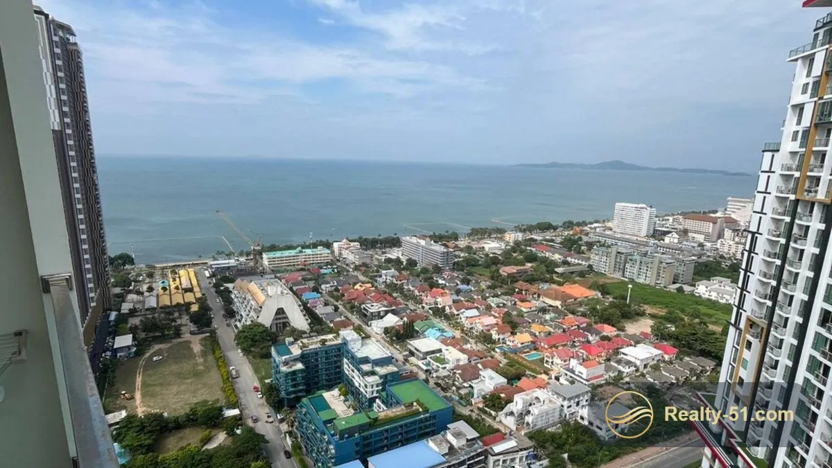1 спальня 45 м², вид на море, Freehold — Dusit Grand Condo View
