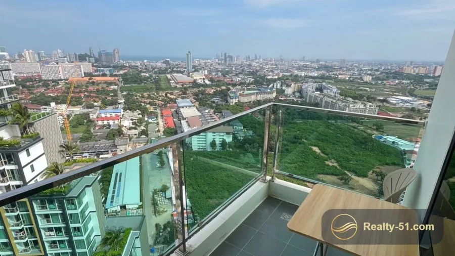1 спальня 45 м², вид на море, Freehold — Dusit Grand Condo View — 13