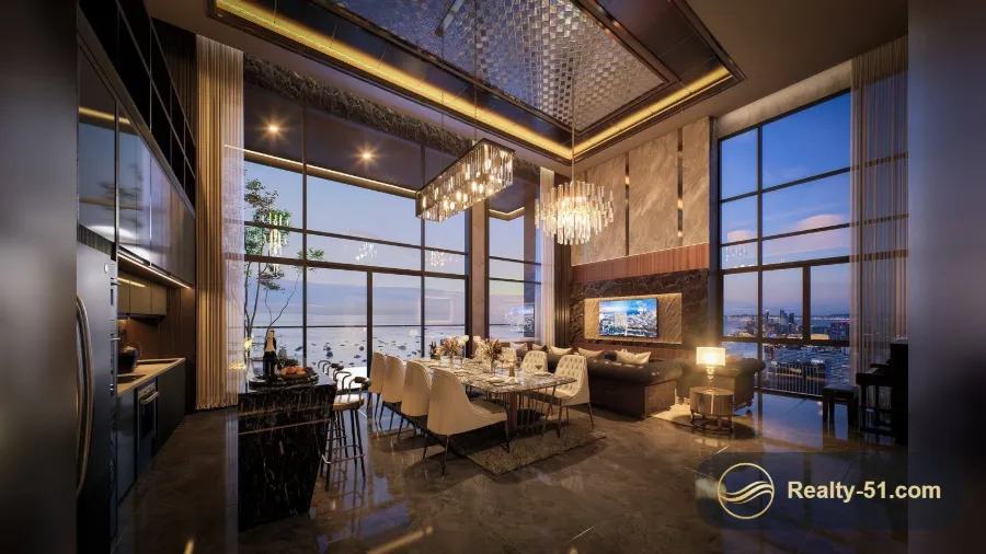Duplex Penthouse 227 m² in Grand Bay View — Central Pattaya — 7