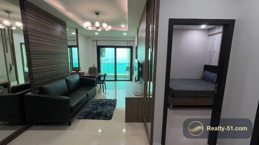 2 спальни 52 м², вид на море, Freehold — Dusit Grand Condo View — 3