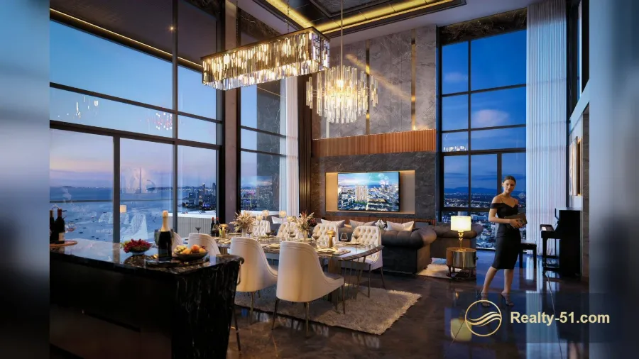 Duplex Penthouse 227 m² in Grand Bay View — Central Pattaya — 11