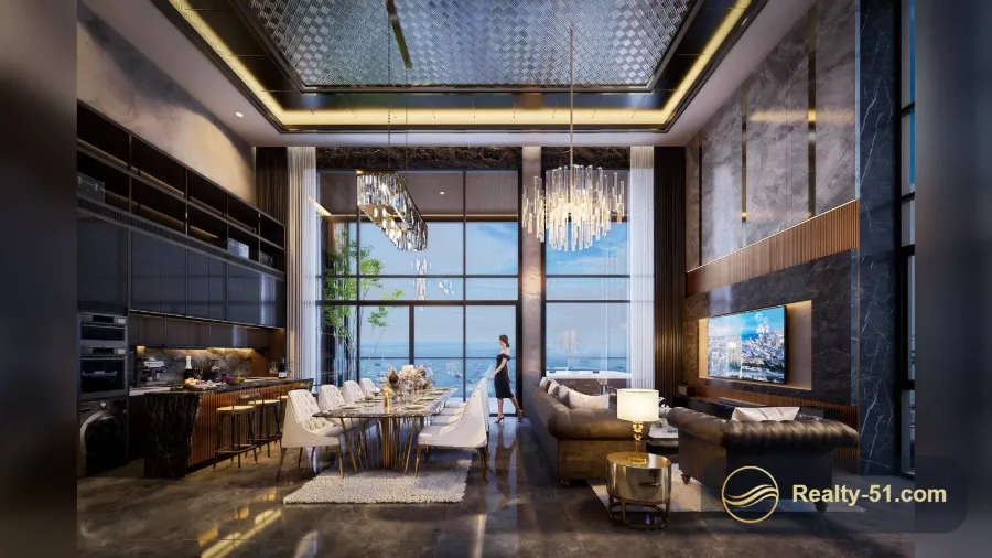 Duplex Penthouse 227 m² in Grand Bay View — Central Pattaya — 8