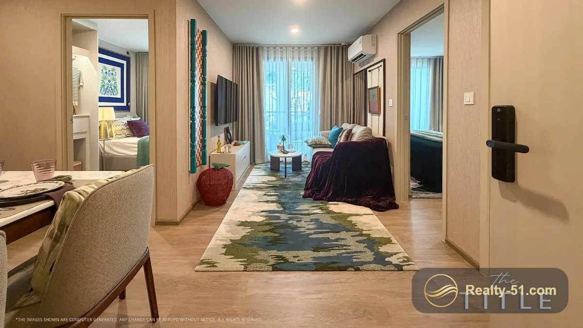 1 ห้องนอน Plus 51 ตร.ม. ใน The Title Vivana