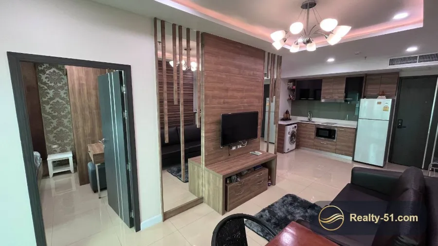 2 спальни 52 м², вид на море, Freehold — Dusit Grand Condo View — 5