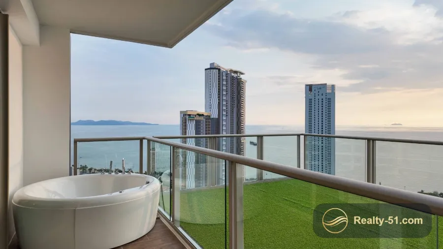 Sea View 2-Bedroom 81 m² in The Riviera Ocean Drive — 10