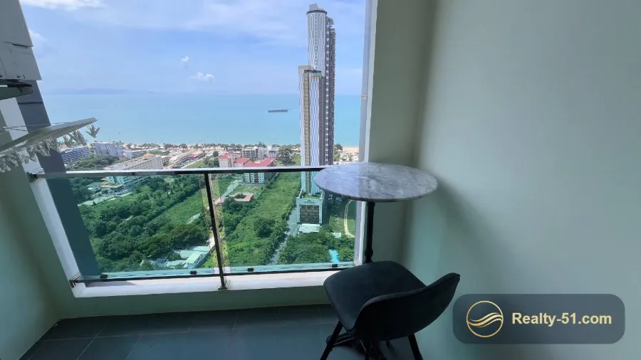 2 спальни 52 м², вид на море, Freehold — Dusit Grand Condo View — 14