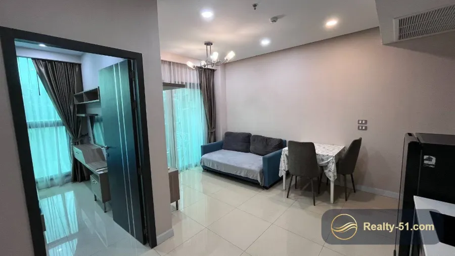 1 спальня 37 м², вид на сад, Freehold — Dusit Grand Condo View — 4