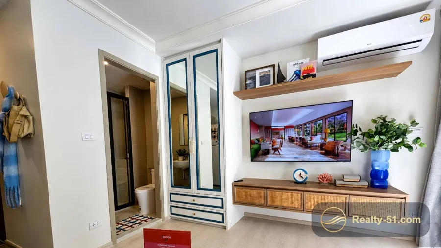 Studio 24 m² mit Poolblick in dcondo Vite Pattaya — 5