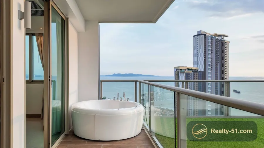 Sea View 2-Bedroom 81 m² in The Riviera Ocean Drive — 9