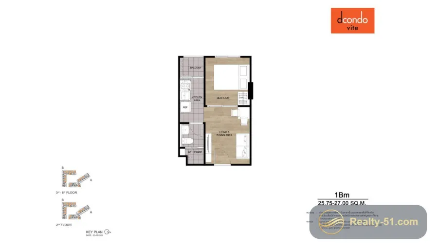 dcondo Vite Pattaya — Grundriss 23