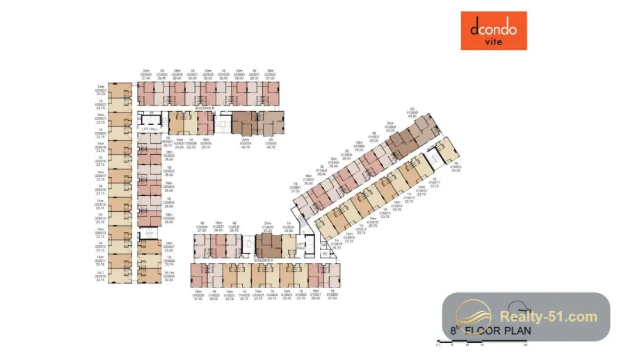 dcondo Vite Pattaya — Grundriss 10