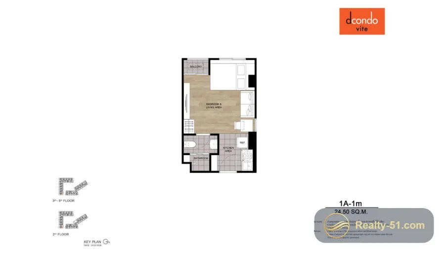 dcondo Vite Pattaya — Grundriss 21