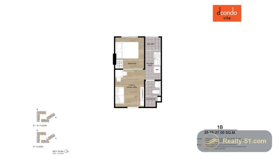 dcondo Vite Pattaya — Grundriss 22