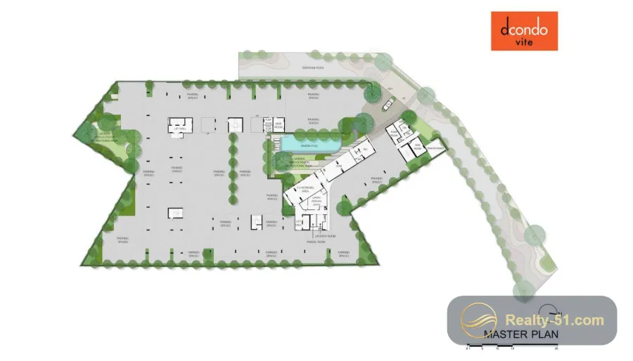 dcondo Vite Pattaya — Grundriss 1